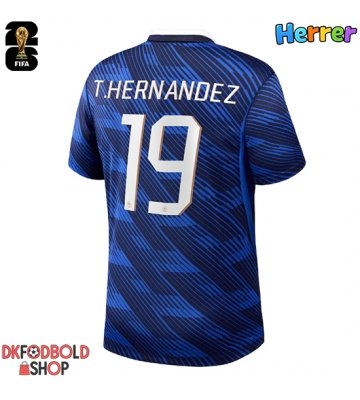Frankrig Theo Hernandez #19 Hjemmebanetrøje VM 2026 Kort ærmer